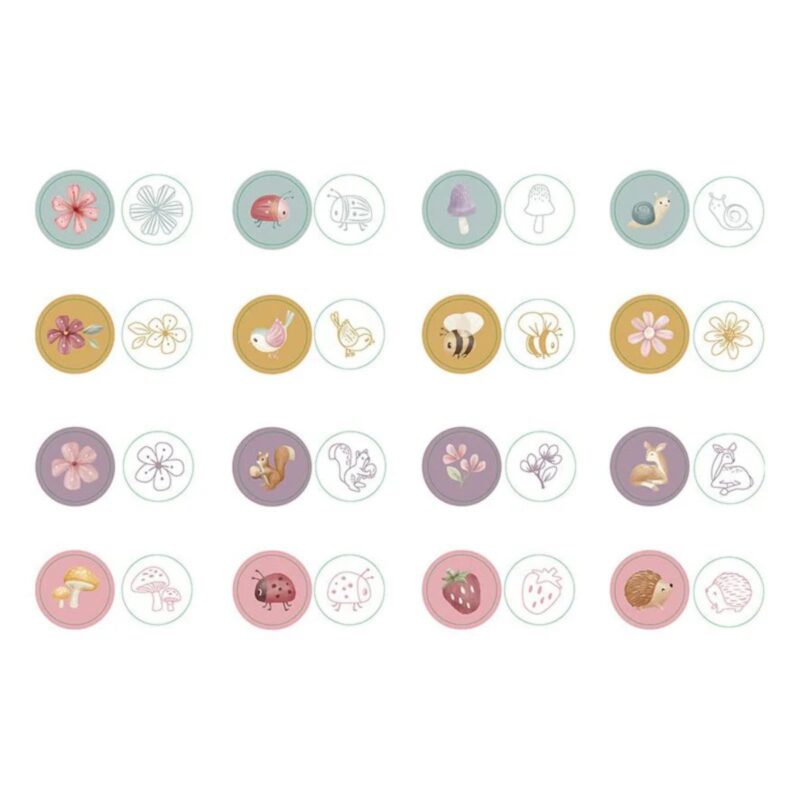 Self inking stamps - Fairy Garden