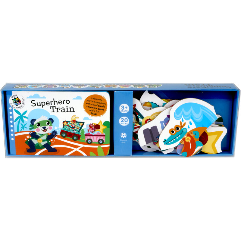 Superhero Learning Train