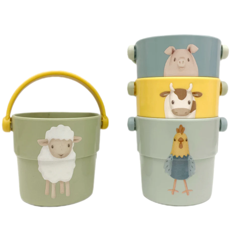 Little Dutch Farm Bath Cups