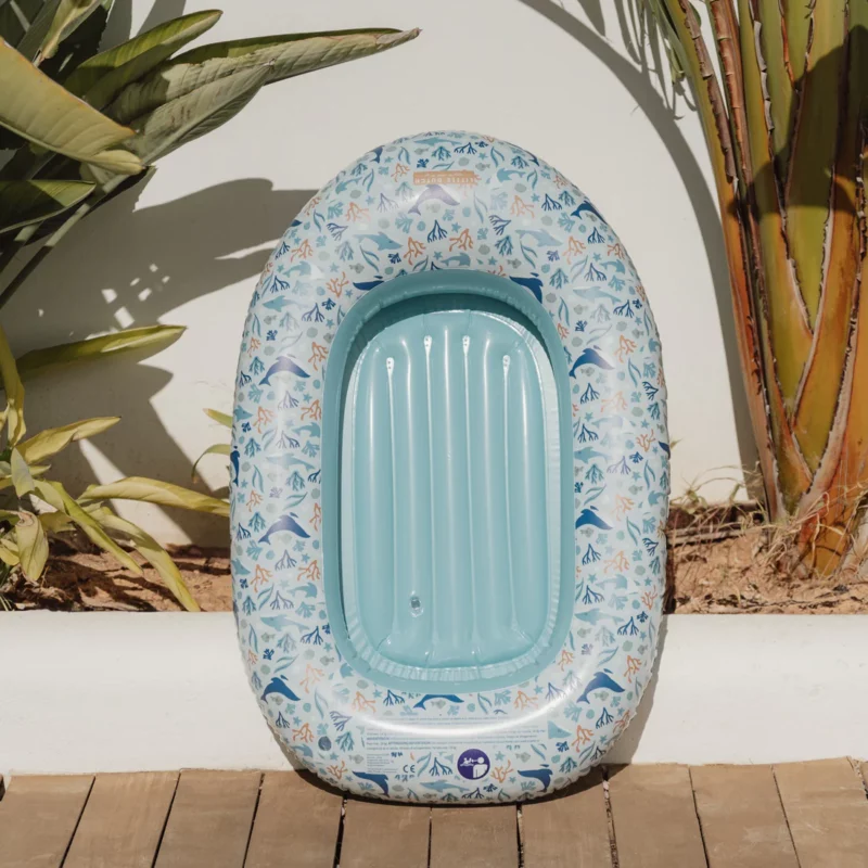 Ocean Dreams Blue Inflatable Boat - Image 2
