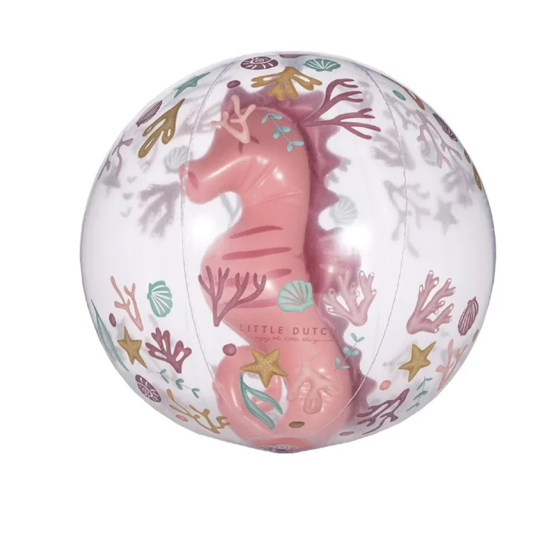 3D Beach Ball Ocean Dreams Pink 35 cm