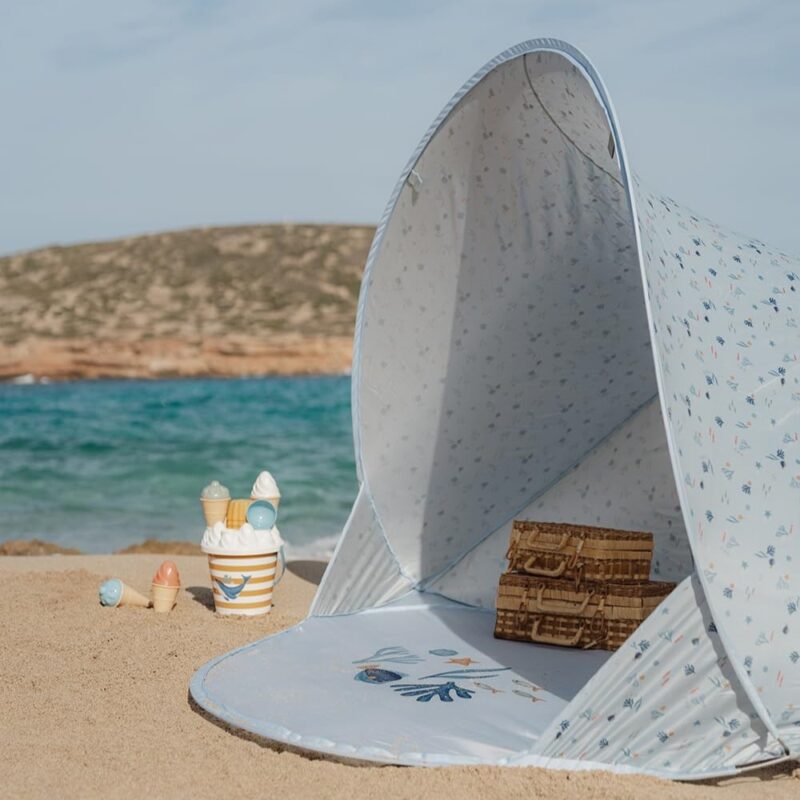 Pop-up beach tent Ocean Dreams Blue - Image 2
