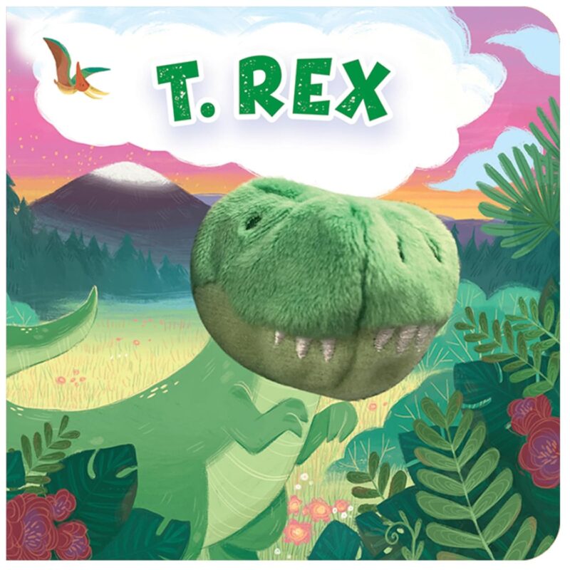 T.Rex Chunky Finger Puppet Book
