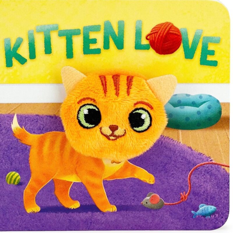 Kitten Love Chunky Finger Puppet Book
