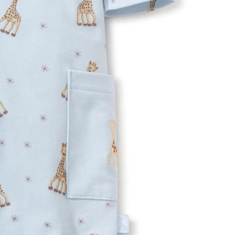Sophie la girafe Blue Print Playsuit - Image 3
