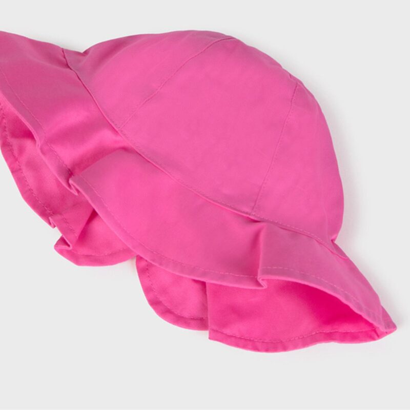 Baby Pink Hat With Bow - Image 2