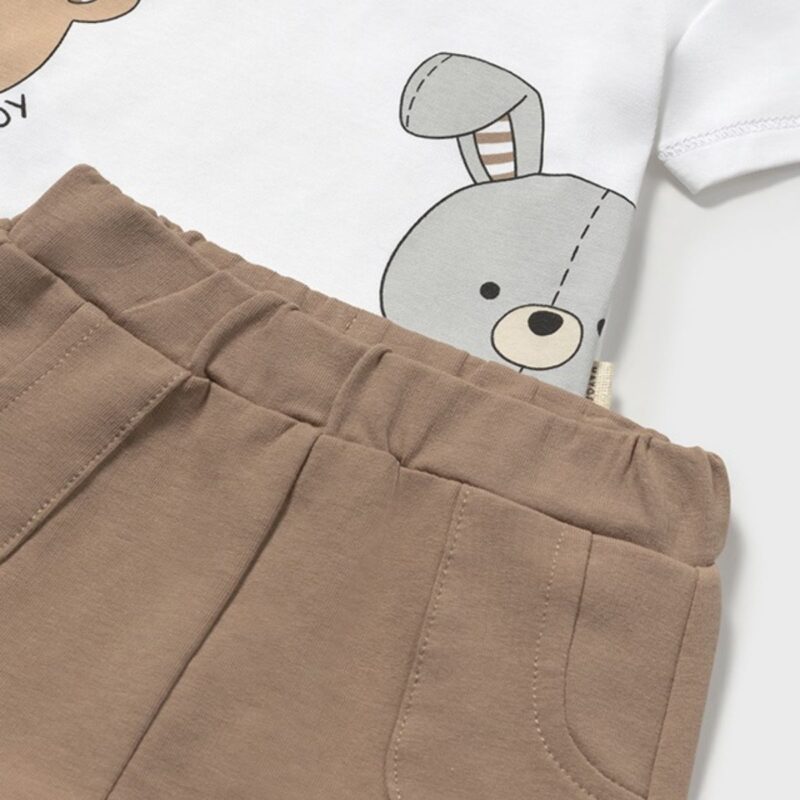 Newborn Animal Shorts And T-shirt Set - Image 2