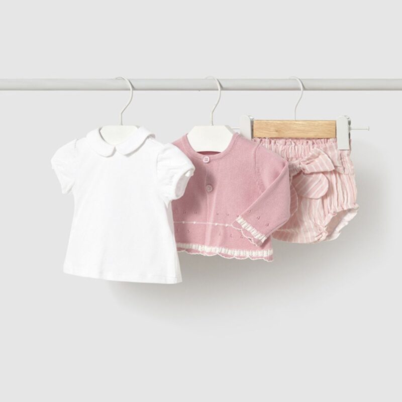 Newbron Girl Rose 3 Piece Set