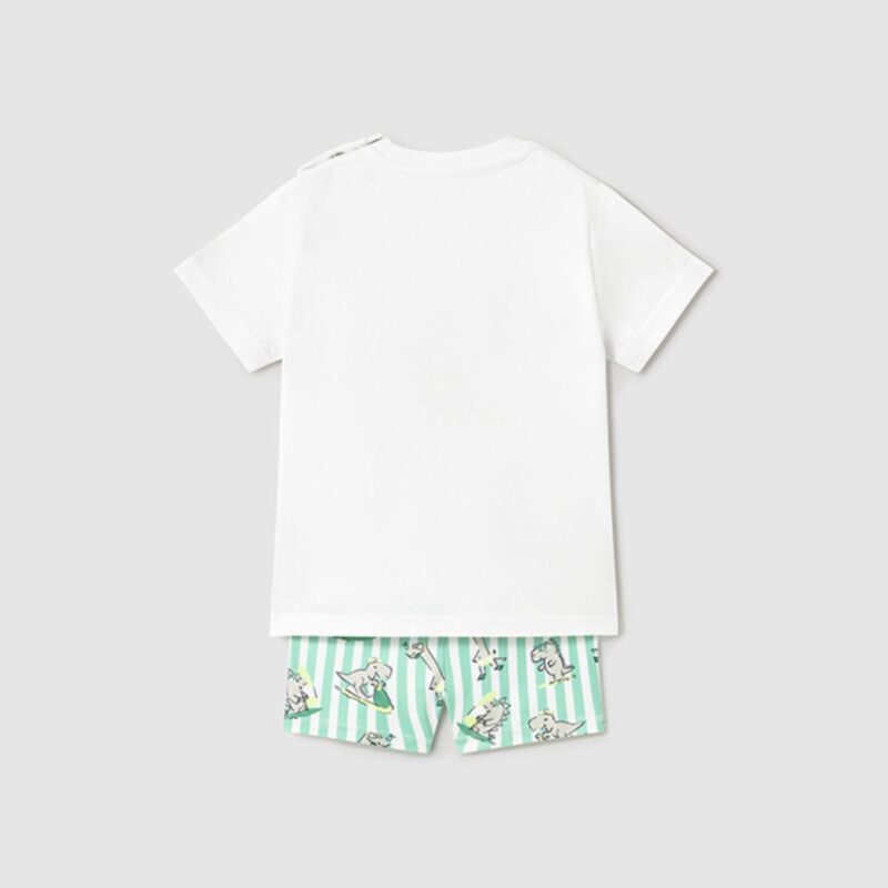 Swimming Shorts And T-Shirt Set With Sun Protection - Image 2