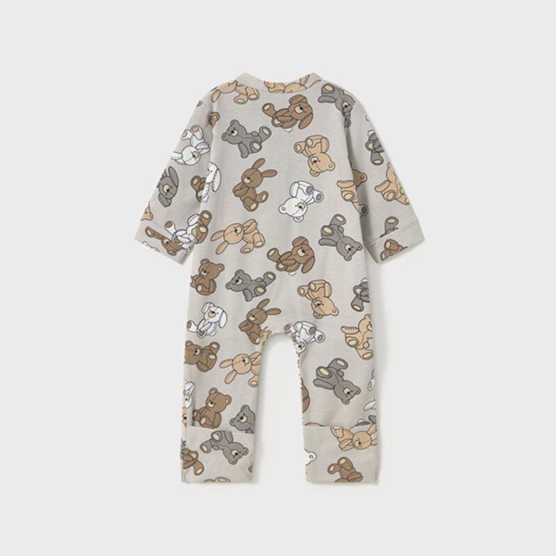 Newborn Boy Removable Foot Sleepsuit - Image 2