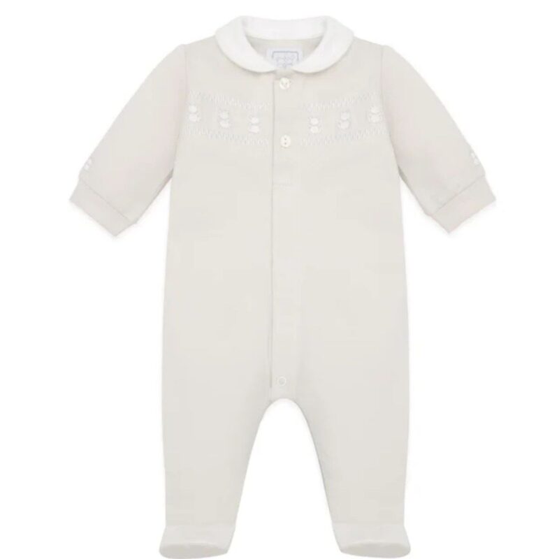 Jesse Stone Unisex Front Opening Babygrow and Hat