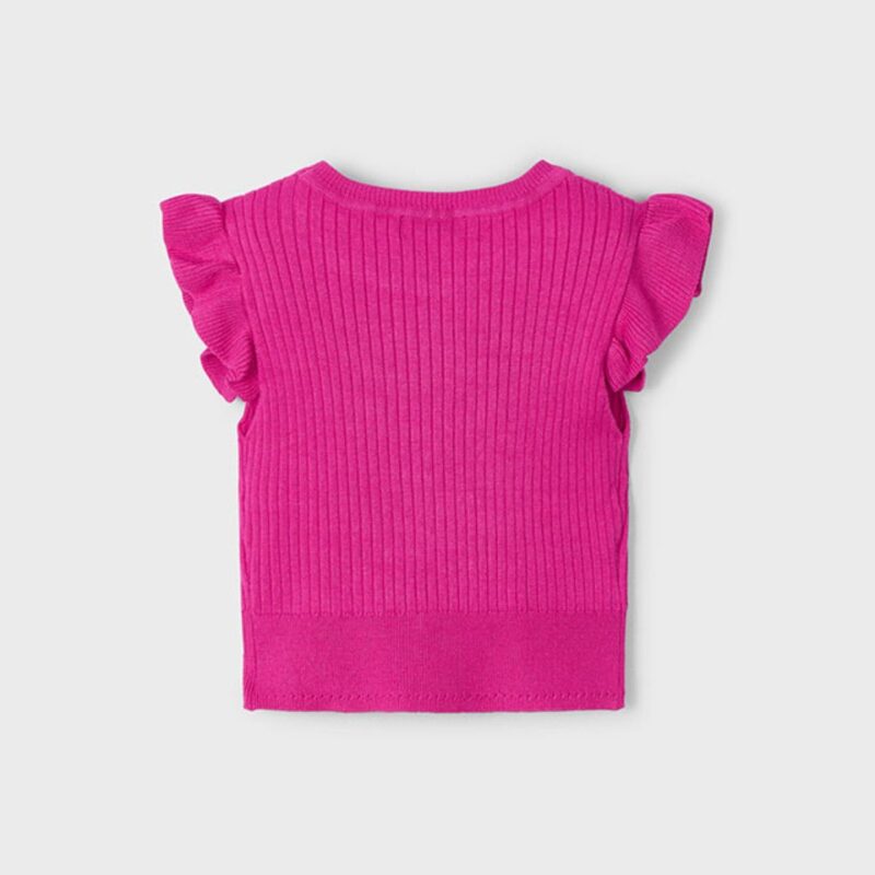 Girl ribbed tricot top - Image 2