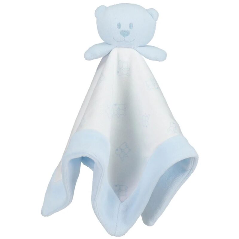 Emile Blue Teddy Bear Comforter
