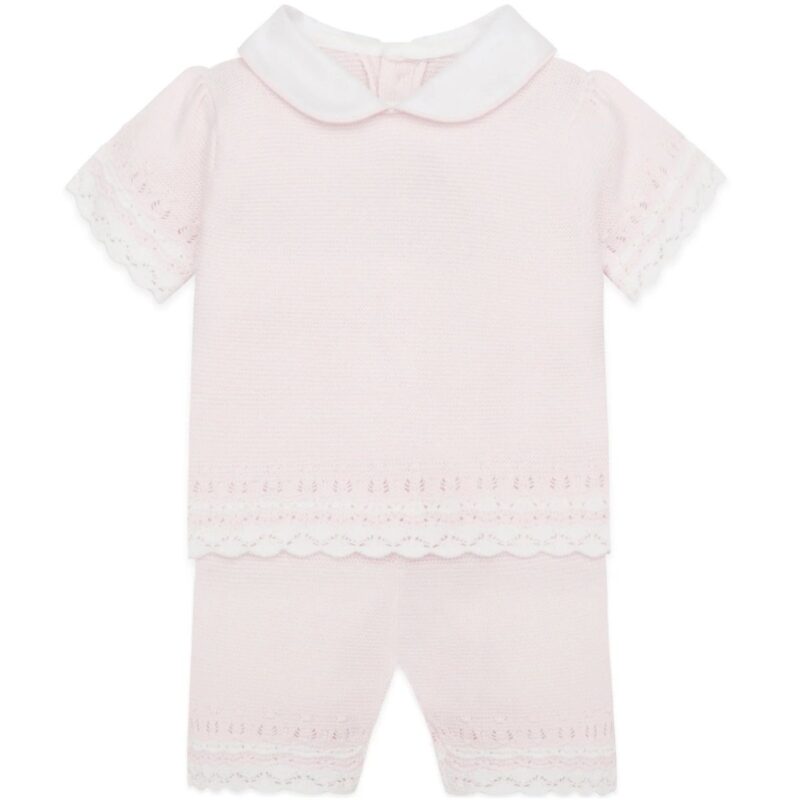 Judith Girls Knit Top and Shorts Set