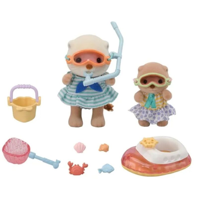 Sea Otter Sisters-Splashy Snorkel Set