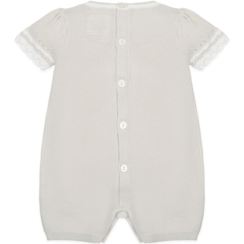 Josie Stone Girls Pretty Knit Romper - Image 2