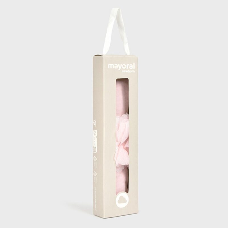 Newborn Girl Rose Flower Headband - Image 3