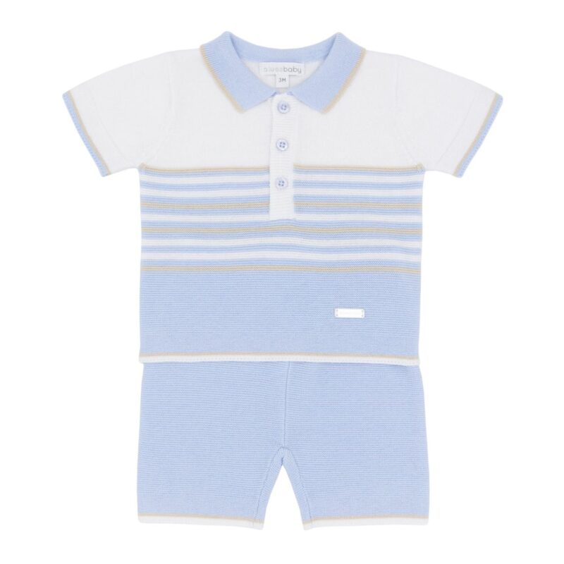 Blues Baby Boys Knitted two piece set