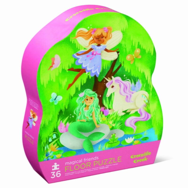 Crocodile Creek Magical Friends Floor Puzzle - 36 Piece