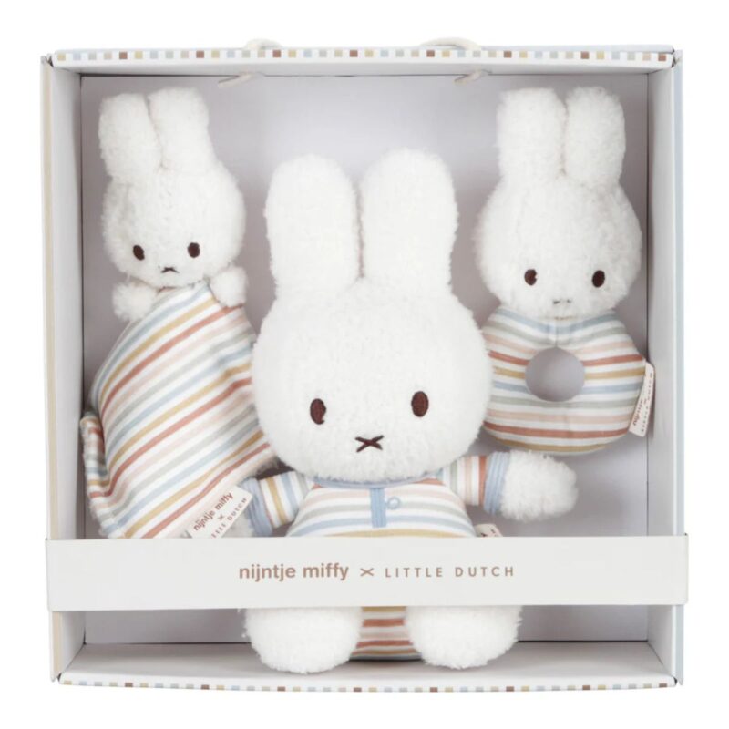 Miffy Gift Set - Vintage Sunny Stripes