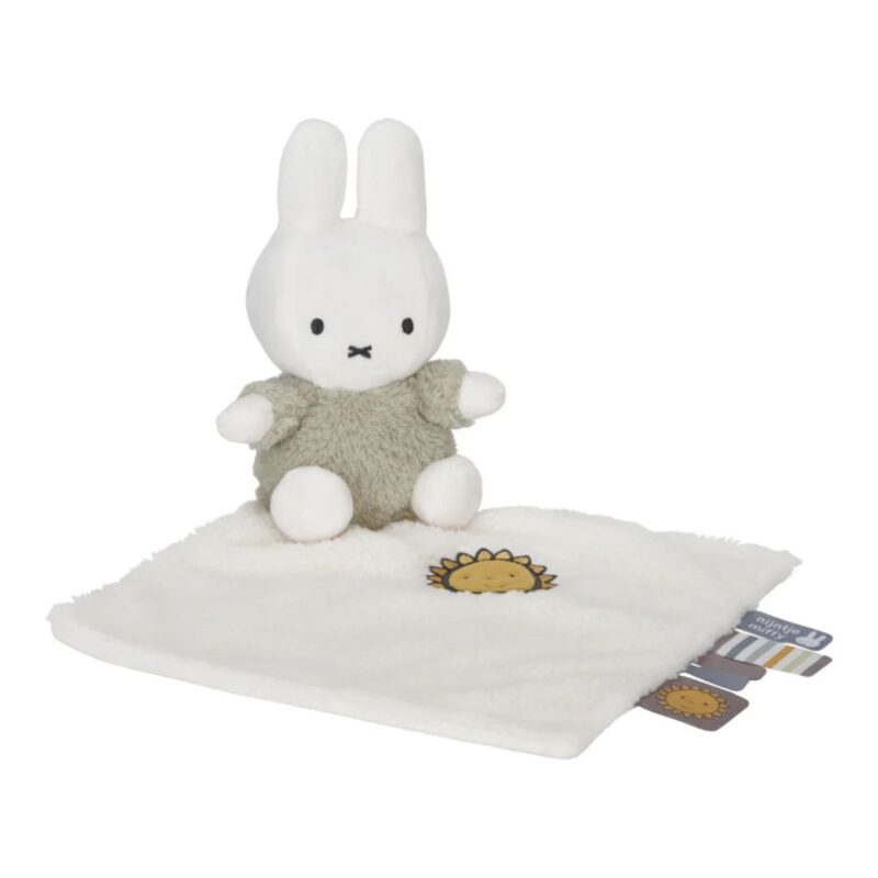 Miffy Cuddle Cloth Fluffy - Green