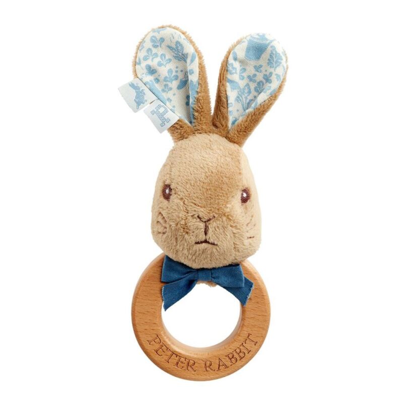 Peter Wooden Ring Rattle