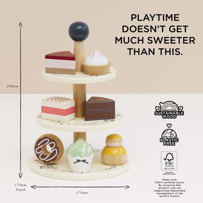Three Tier Cake Stand - Image 2