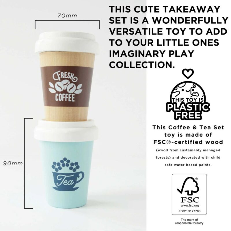 Tea & Coffee Re-Useable Eco Cups - Image 2