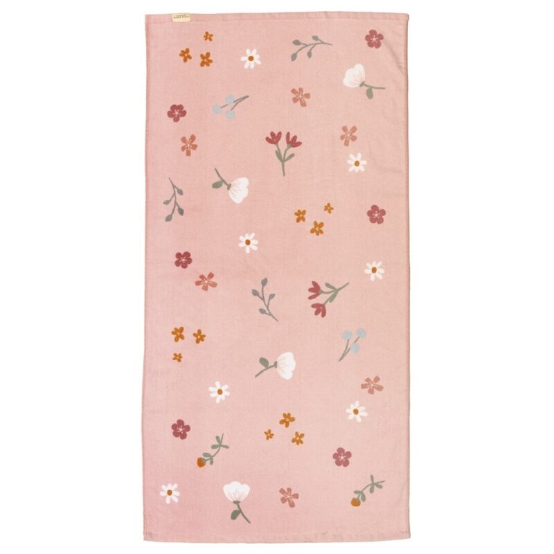 Beach Towel - Flowers & Butterflies