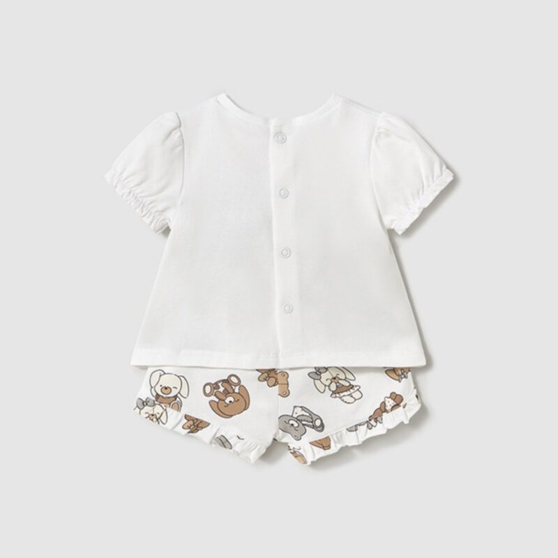Newborn Girl Shorts And Top Set - Image 3