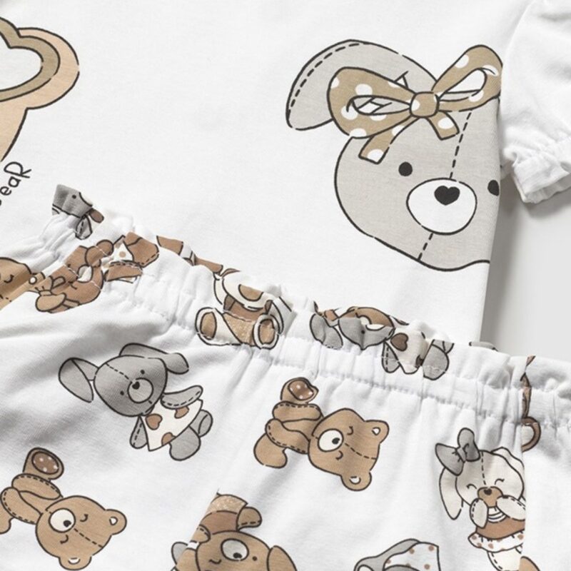 Newborn Girl Shorts And Top Set - Image 2
