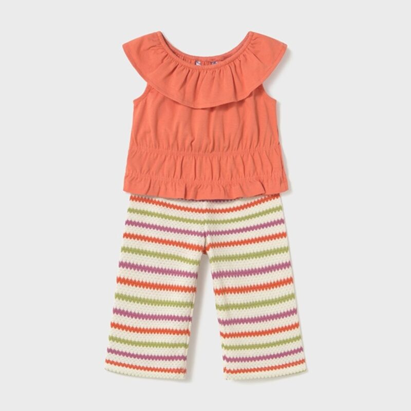 Baby Crochet Trousers And Top Set