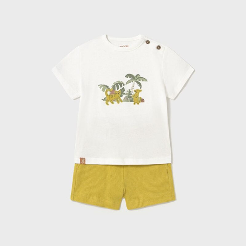 Baby jungle print set
