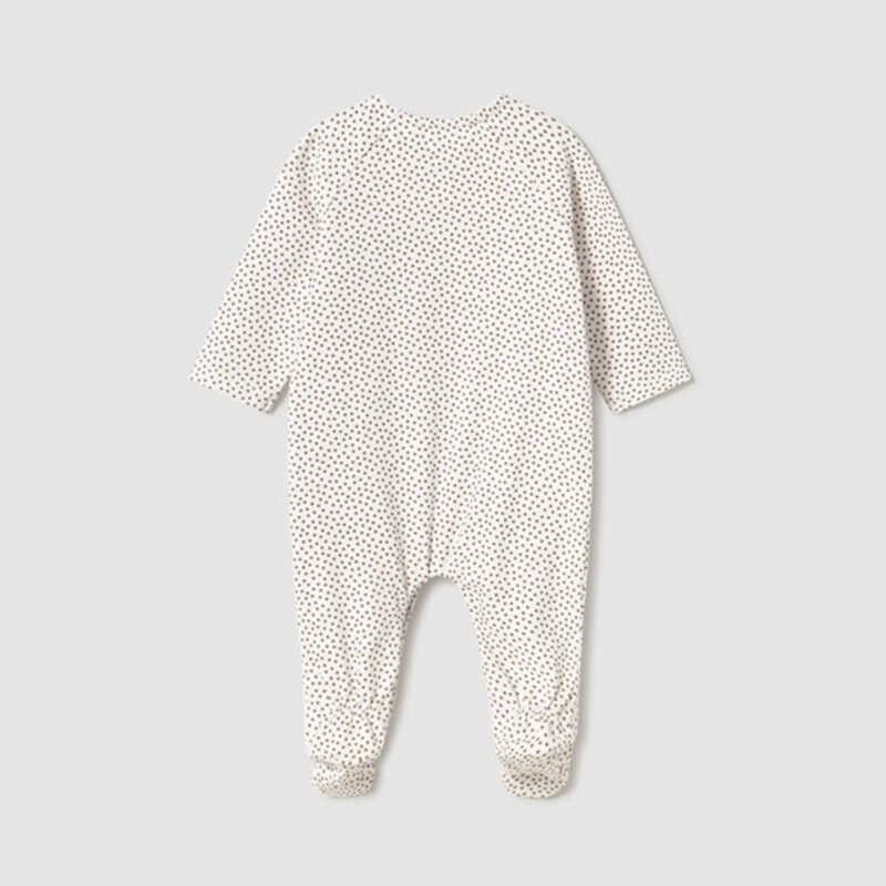 Newborn Girl Teddy Romper - Image 3