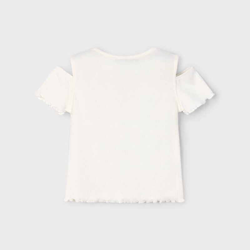 Girl Shoulder Slit Top - Image 2