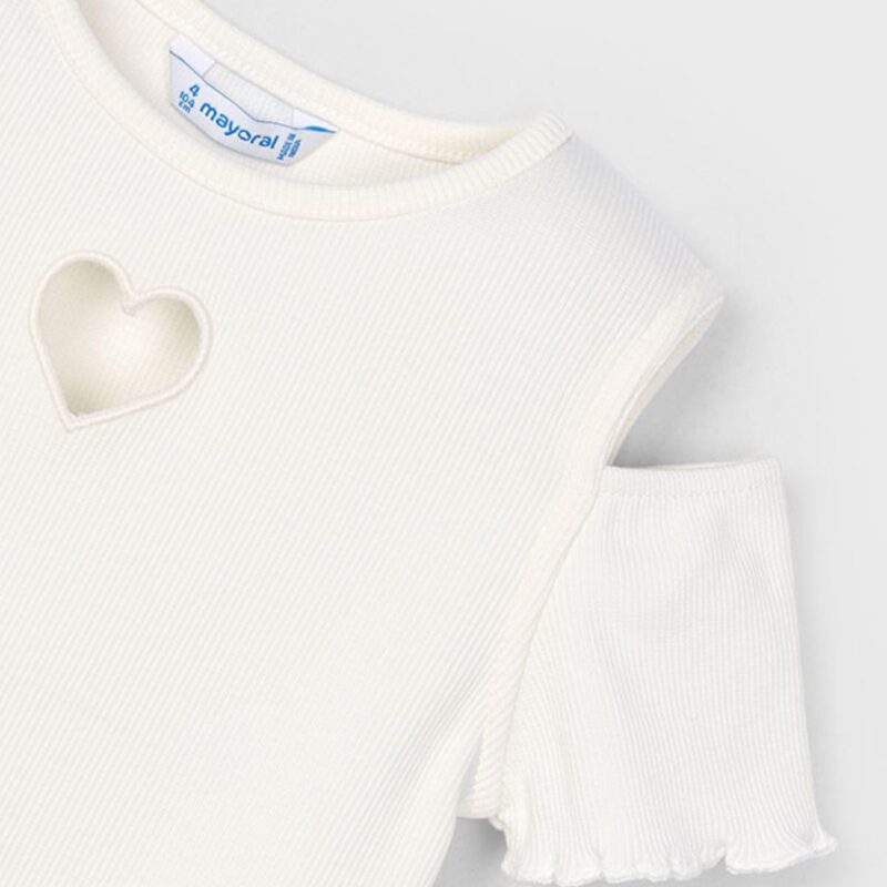 Girl Shoulder Slit Top - Image 3