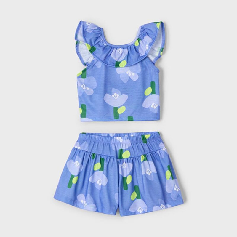 Girl Flower Print Set