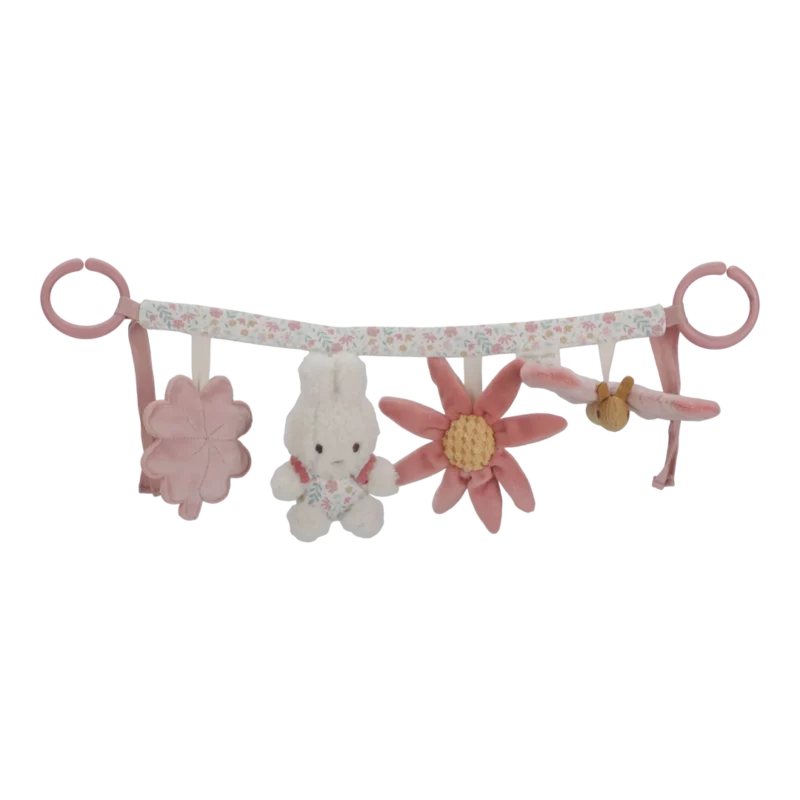 miffy stroller toy chain - Lucky Blossom