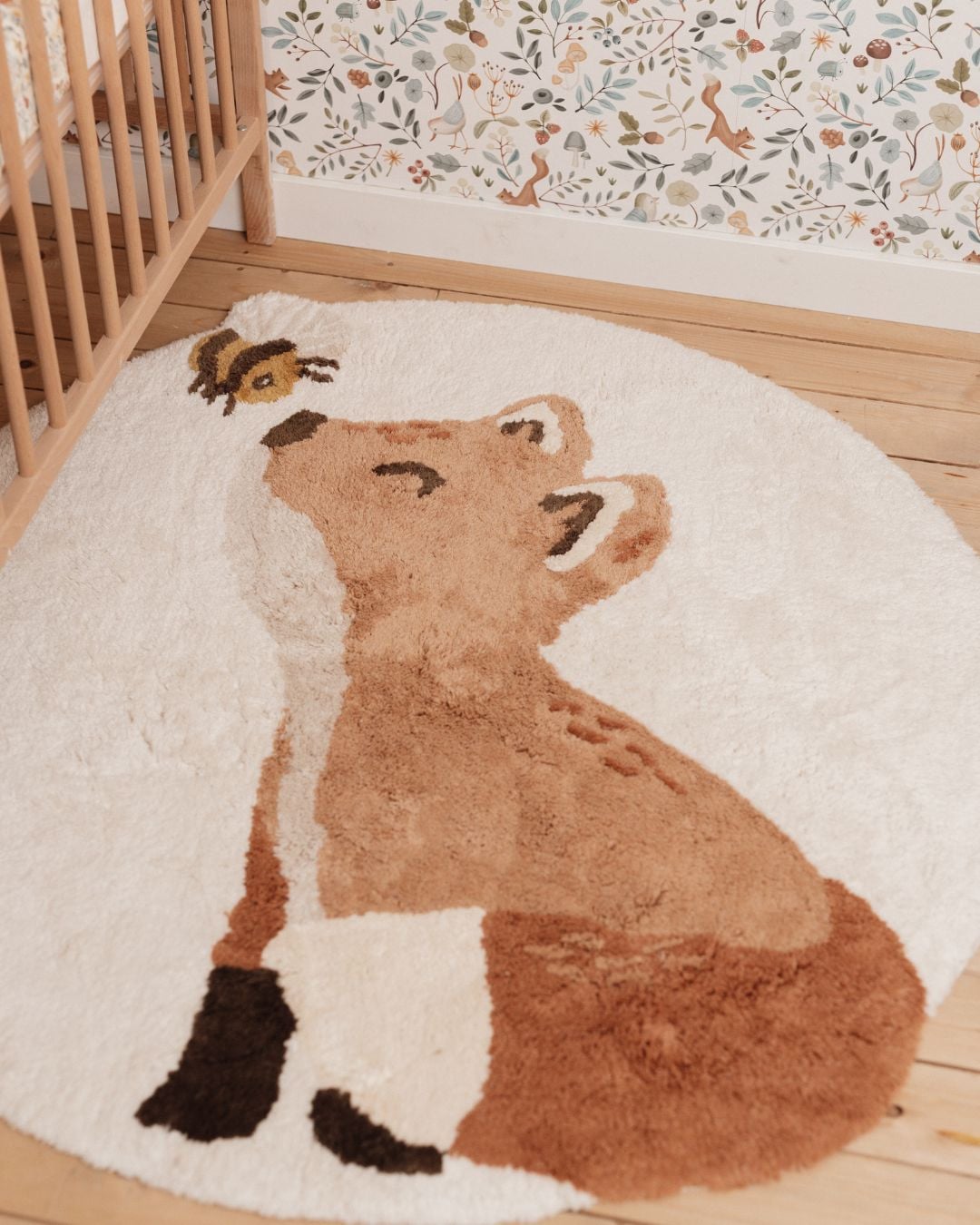 Rug Fox - 110x110 cm - Image 2