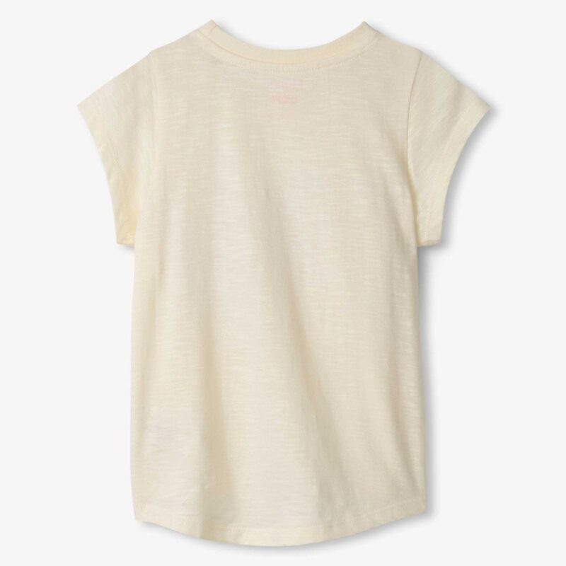 Girls Glowing Butterfly Tie Front T-Shirt - Image 2