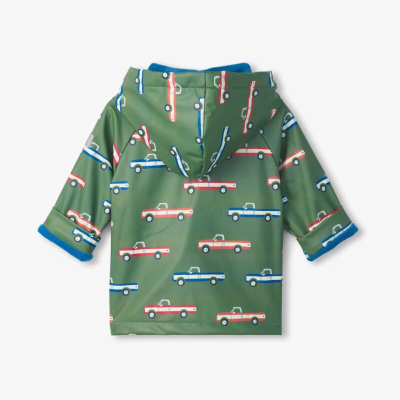 Trucks Button-Up Raincoat - Image 2