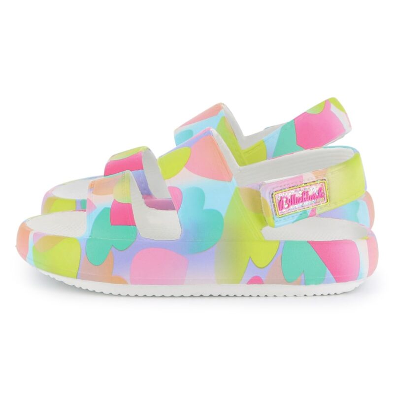 Printed Hook-And-Loop Sandals - Image 2