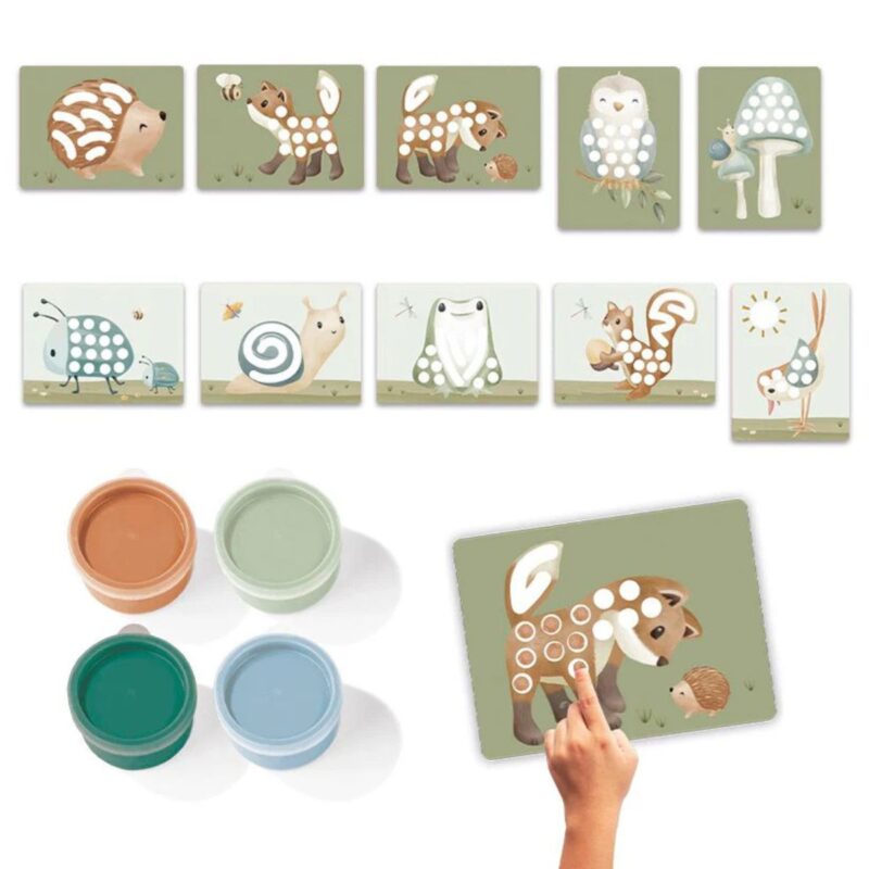 Fingerpaint Set - Forest Friends - Image 2