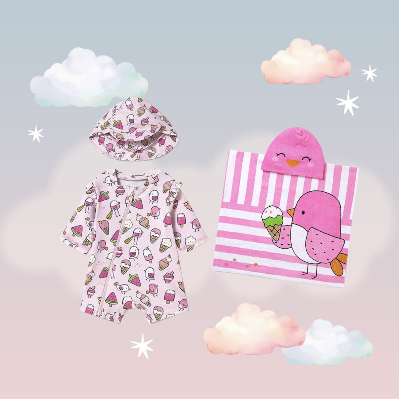 Mayoral Baby Girl Swimwear Set