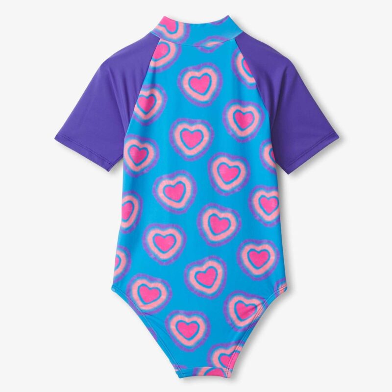 Hatley Girls Glowing Hearts Swimwear Set - Image 5