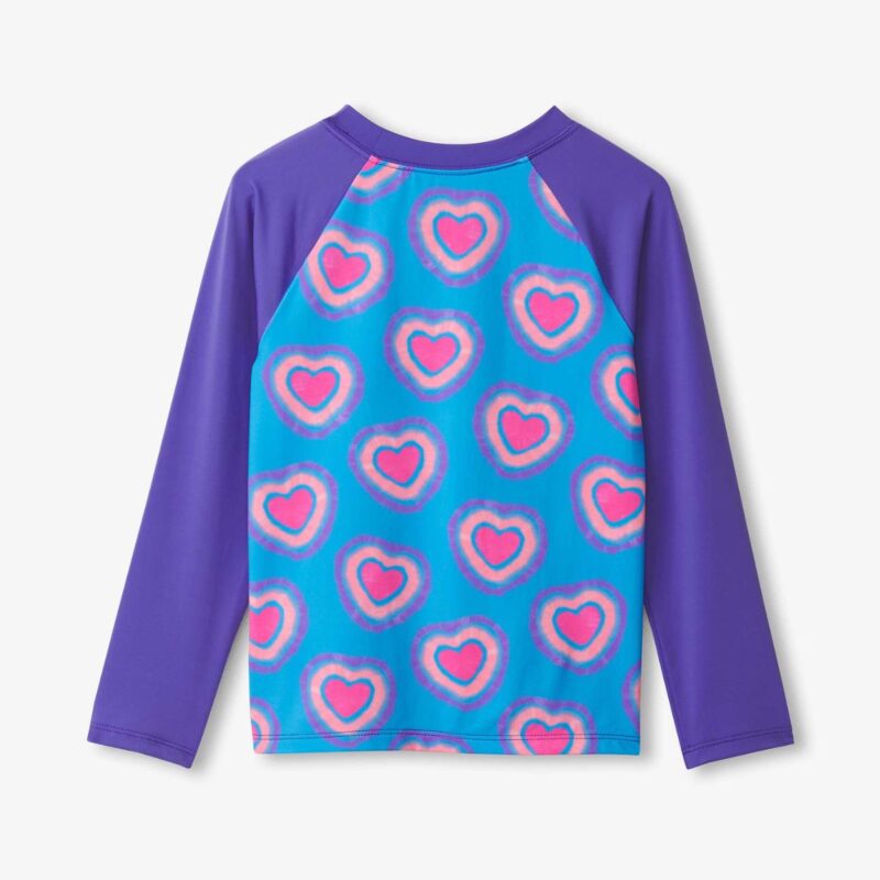 Hatley Girls Glowing Hearts Swimwear Set - Image 3