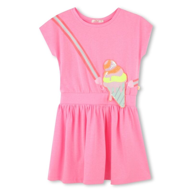 Ice Cream Dress With Elasticated Waist