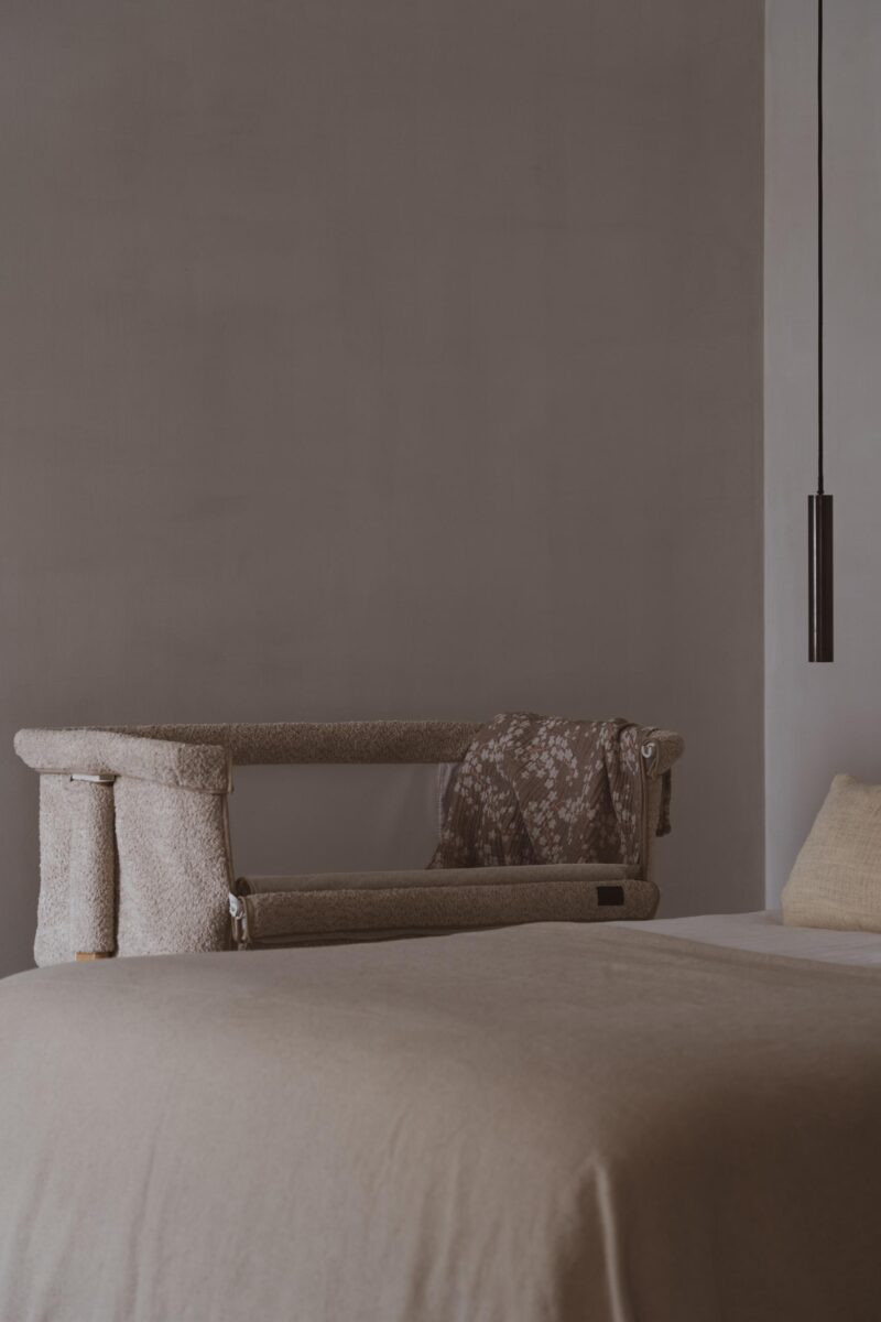 Co-sleeper Side by Side Naturel Bouclé - Sheep - Image 4