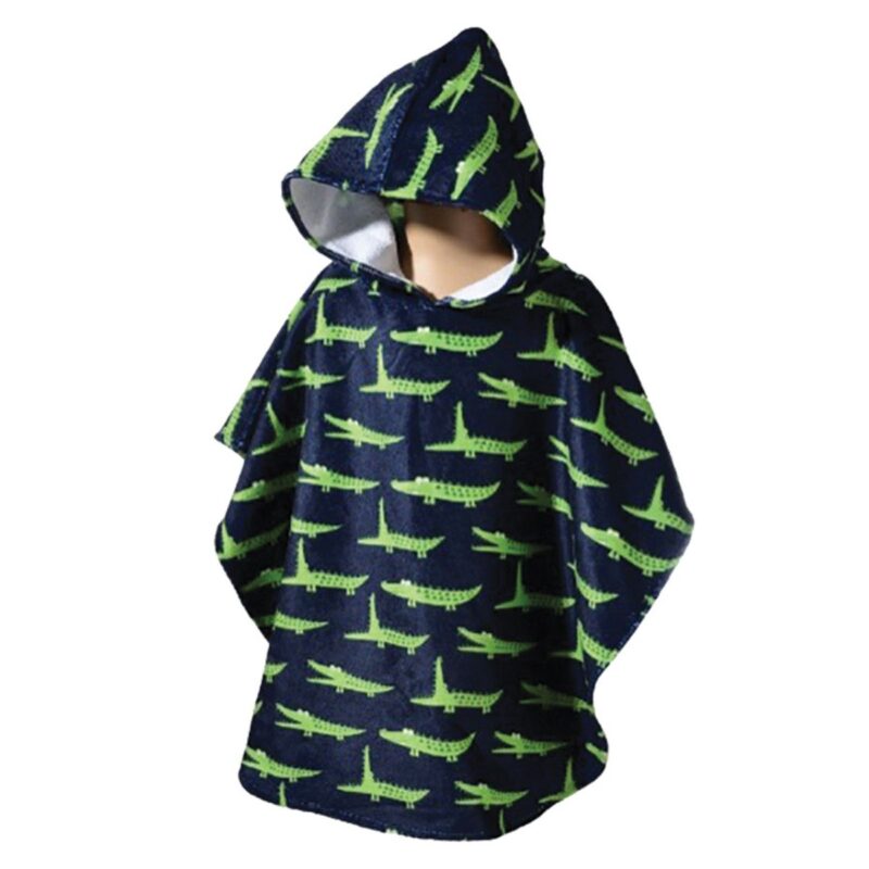 Crocodile Super Soft Towelling Hooded