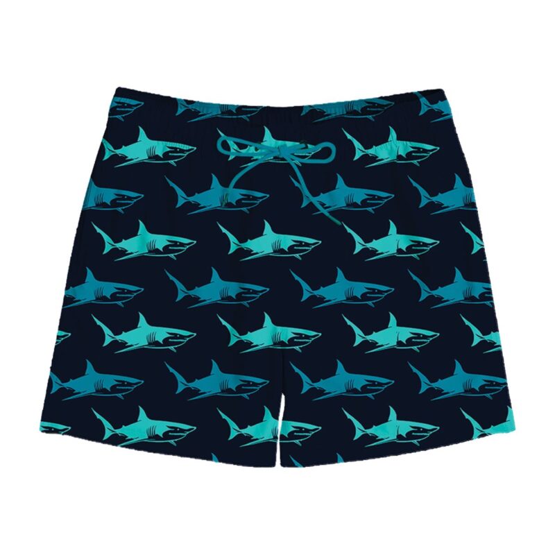 Blue Sharks Swim Shorts